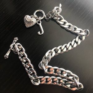 Juicy Couture Heart Chain Necklace